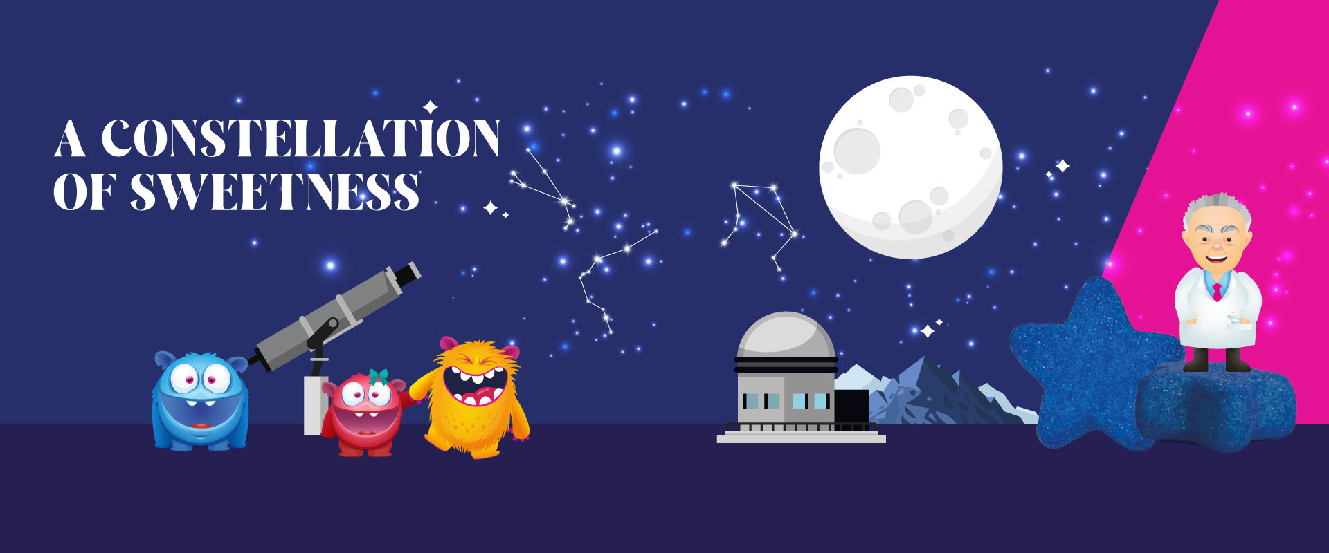 Marshmallow Bulgari Agostino - advertising per il marshmallow a forma di stella