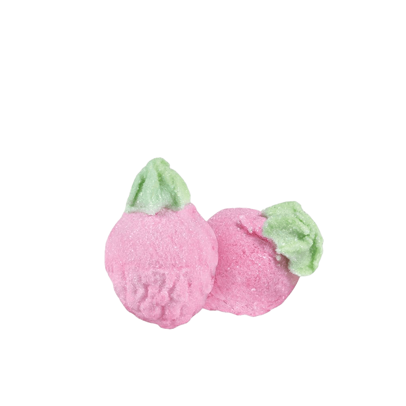 Marshmallow Bulgari Agostino - lamponi 3D ripieni di jelly