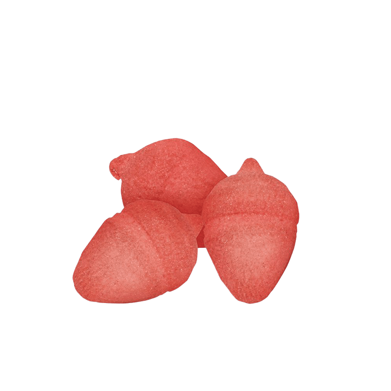 Marshmallow Bulgari Agostino - mini fragole 3D rosse