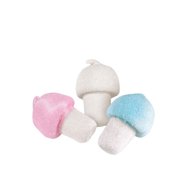 Marshmallow Bulgari Agostino - mini funghetti 3D mix di colori