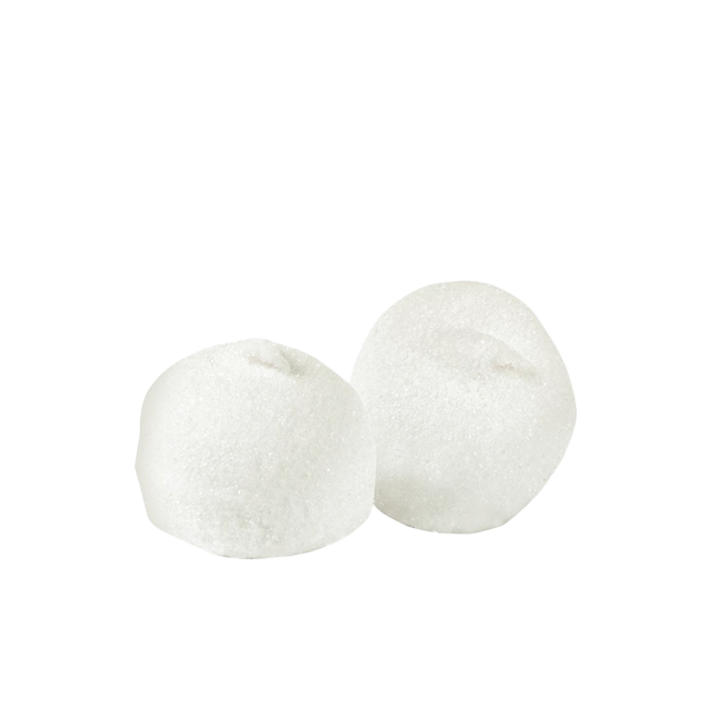 Marshmallow Bulgari Agostino - mezze palle 3D bianco