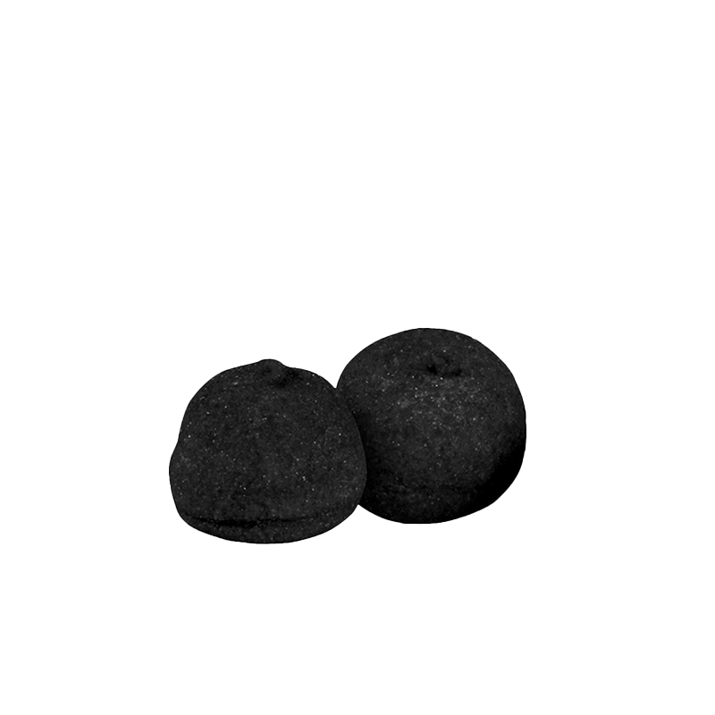 Marshmallow Bulgari Agostino - mezze palle 3D nero