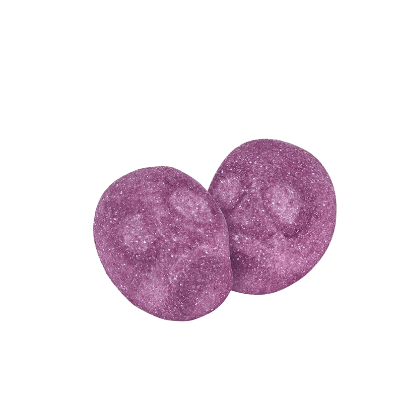 Marshmallow Bulgari Agostino - teschi viola 3D