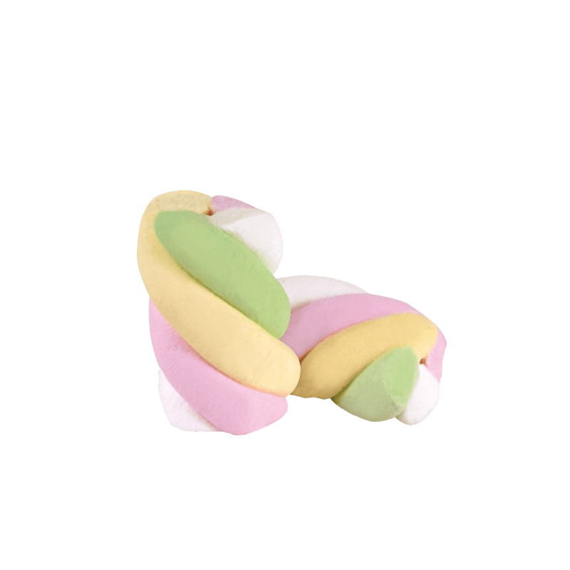 Marshmallow Bulgari Agostino - estruso treccia 4 colori