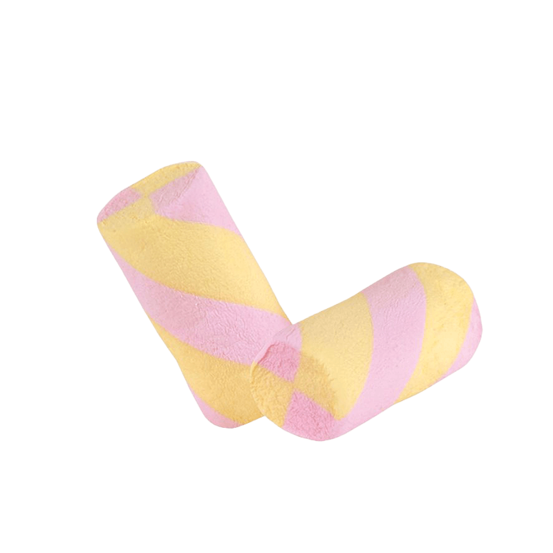 Marshmallow Bulgari Agostino - tubo estruso rosa e giallo