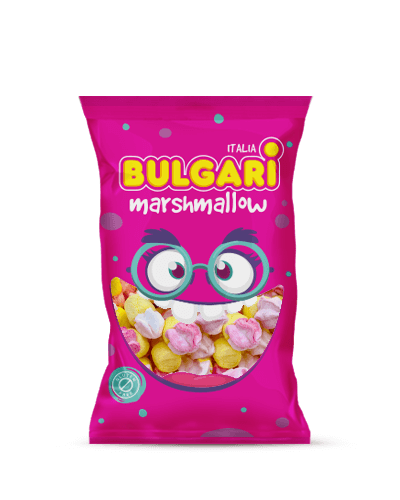 Marshmallow Bulgari Agostino - busta maxi con cupcake 3d variegato rosa