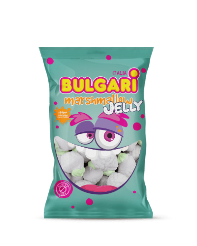 Marshmallow Bulgari Agostino - busta maxi con more 3d ripiene di jelly