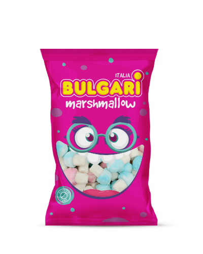 Marshmallow Bulgari Agostino - busta maxi con mini funghetti 3D