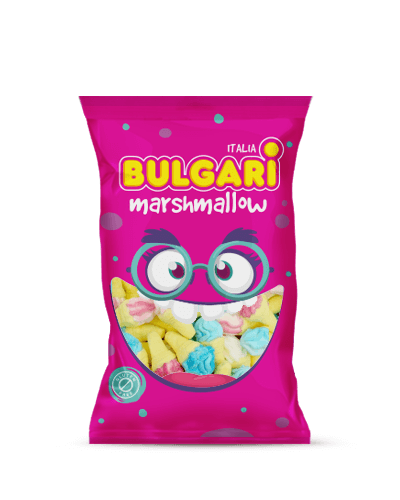 Marshmallow Bulgari Agostino - busta maxi con mini gelatini 3D