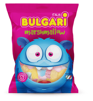 Marshmallow Bulgari Agostino - busta medium con mix di mini marshmallow
