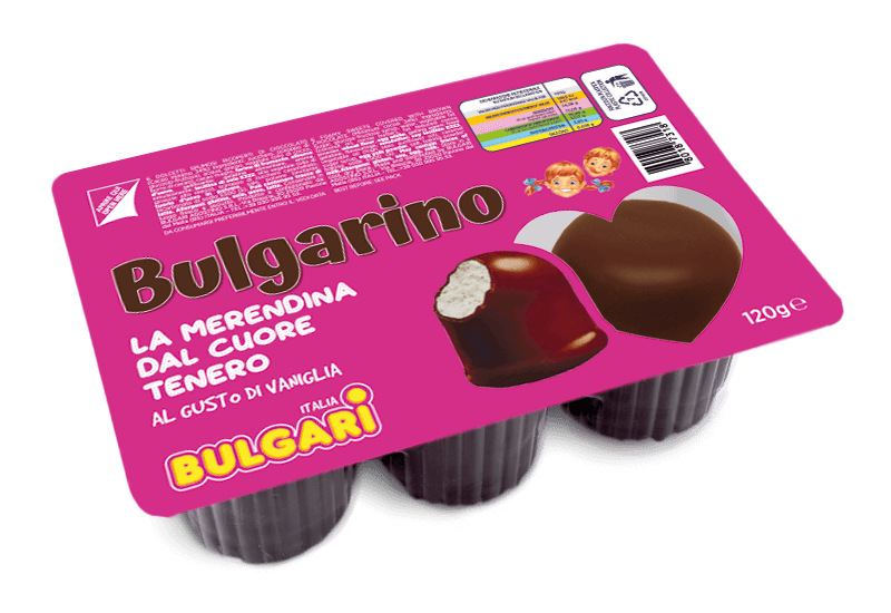 Confezione Bulgarino gusto vaniglia da 6 pz. - Bulgari Agostino