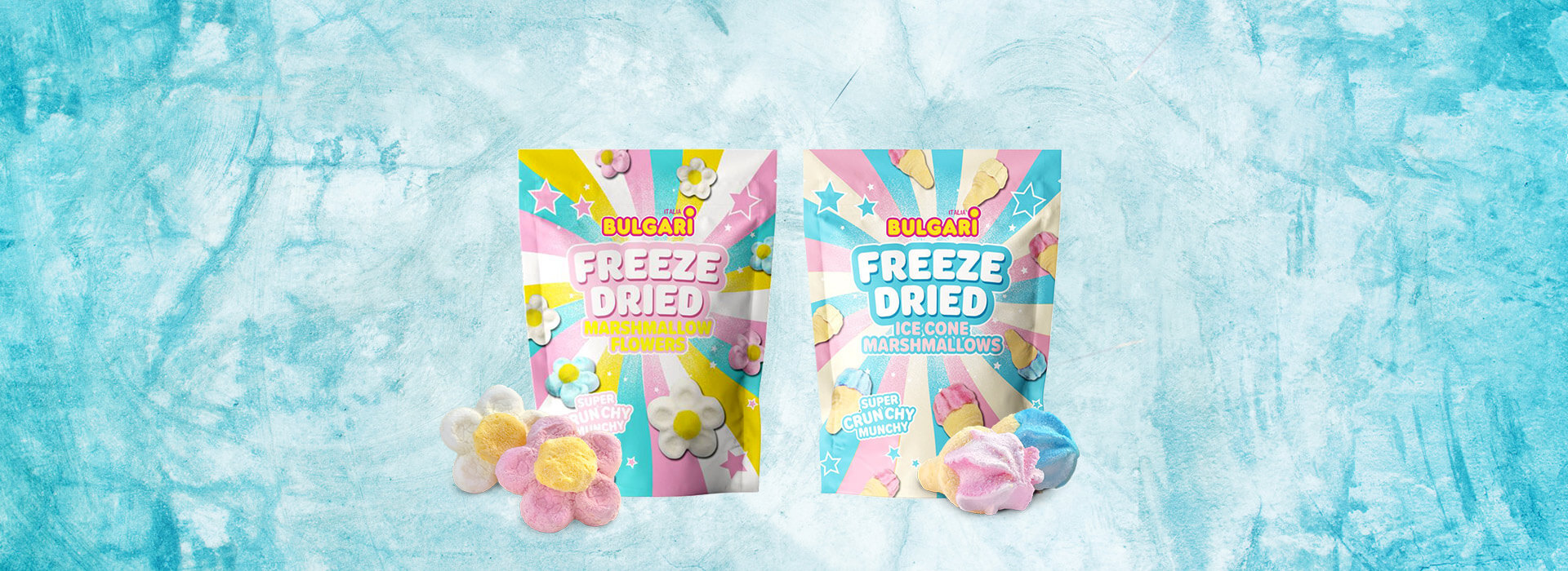 Buste Freeze Dried marshmallow - Bulgari Agostino